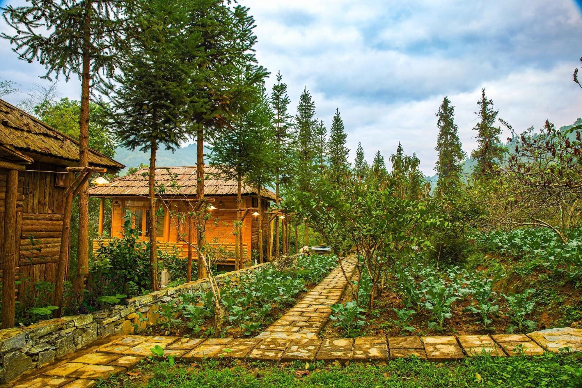 So H'Mong Homestay Бакха Экстерьер фото