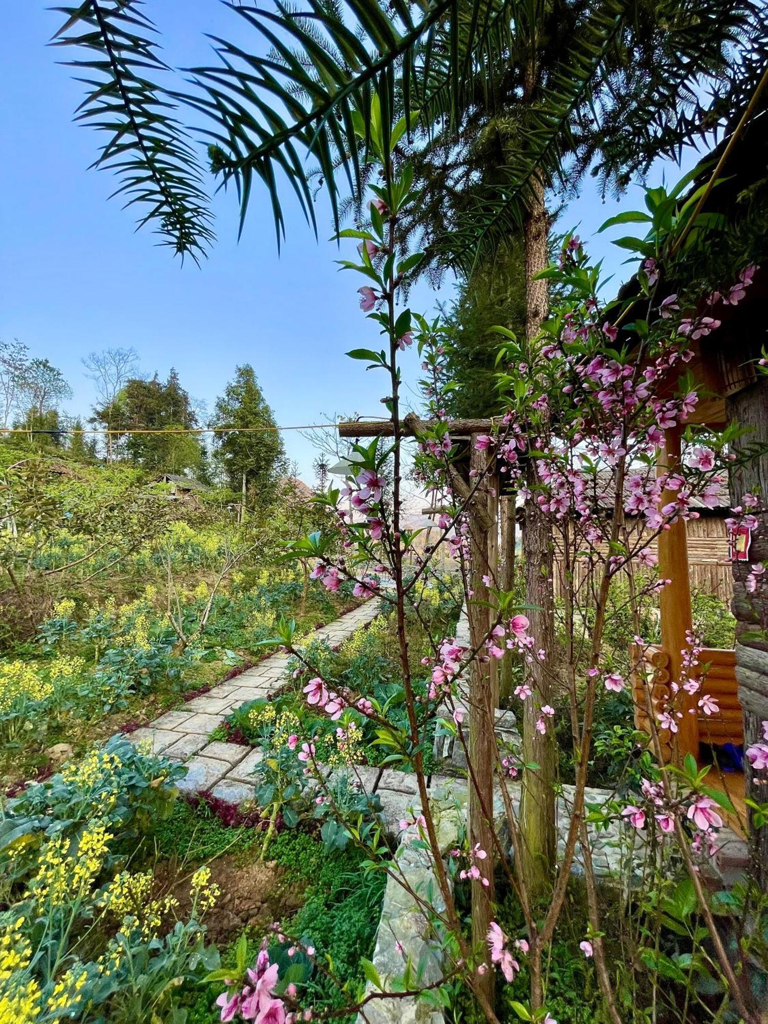 So H'Mong Homestay Бакха Экстерьер фото