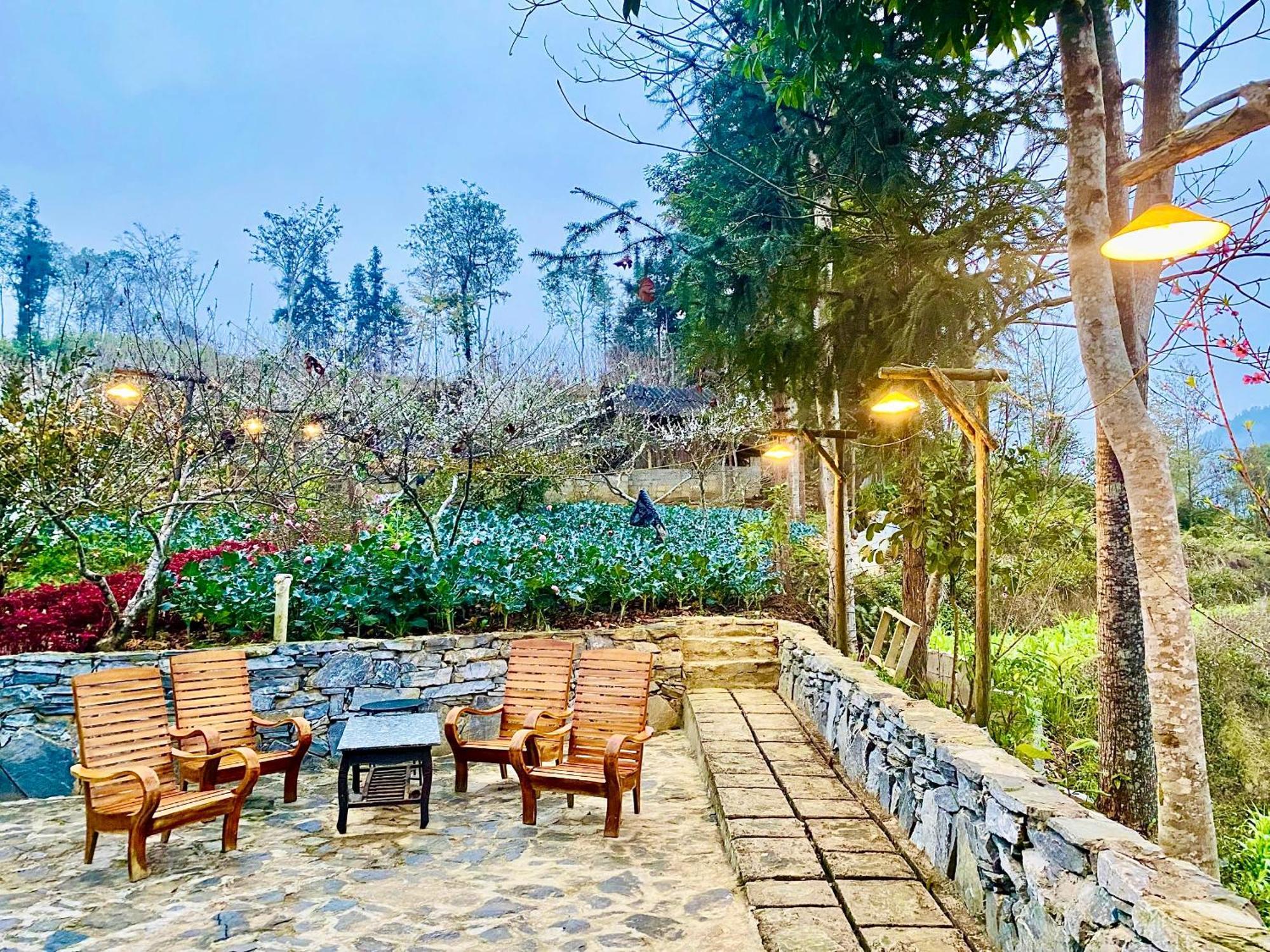 So H'Mong Homestay Бакха Экстерьер фото